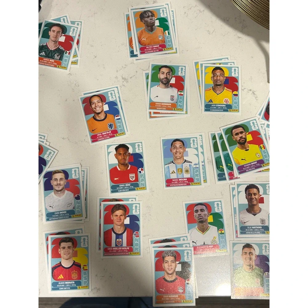 Panini FIFA World Cup 2026 Sticker Lot 182 with some Holographic